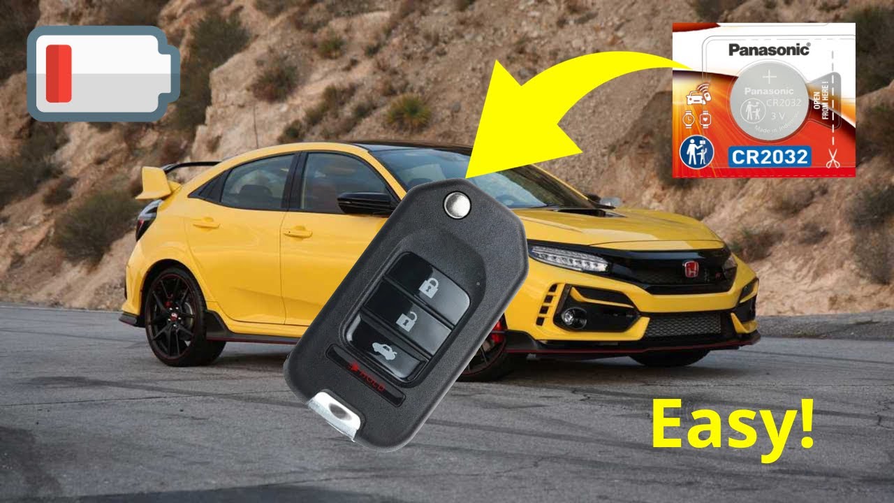 Change Battery in Honda Key Fob EASILY [DIY] YouTube