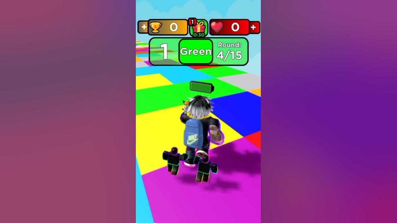 Colour block run #shorts+#roblox - YouTube