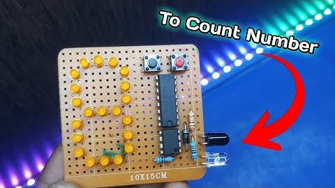 Building a DIY 7 Segment Counter with an IR Sensor - Unbelievable Results!