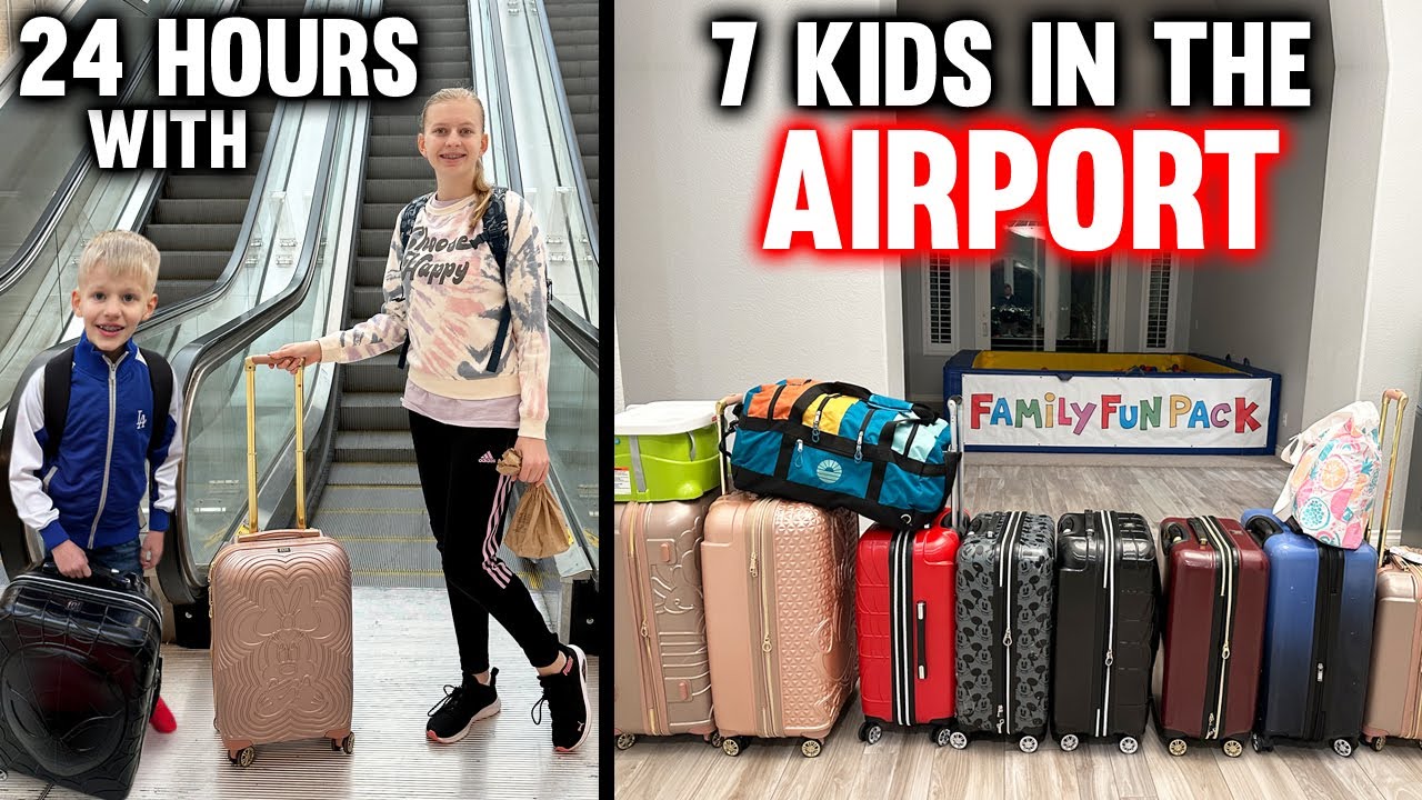 Полет с семьей из 9 человек за границу!