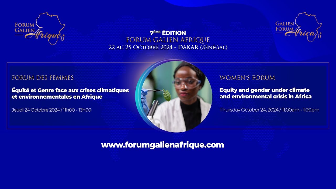 FORUM DES FEMMES - Sous-thème 3 : Équité et Genre face aux crises climatiques et environnementales.