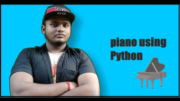 Piano using python
