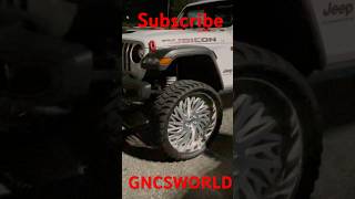 RUBICON 28 FORGIATO #cars#jeep#rubicon#mopar#chrysler#forgiato#truck#28s#ytshorts#gncsworld#2023#yt