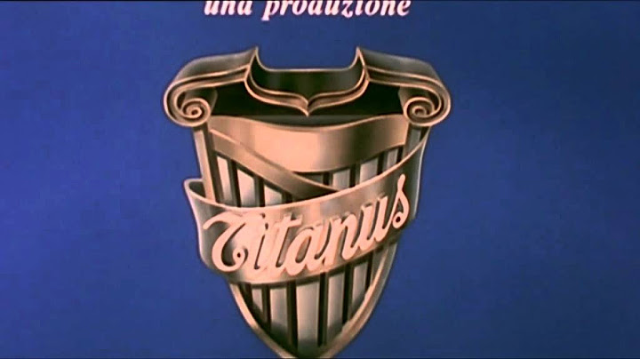 Titanus logo - Il camorrista (1986)