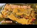 cómo hacer pasteles de arroz deliciosos