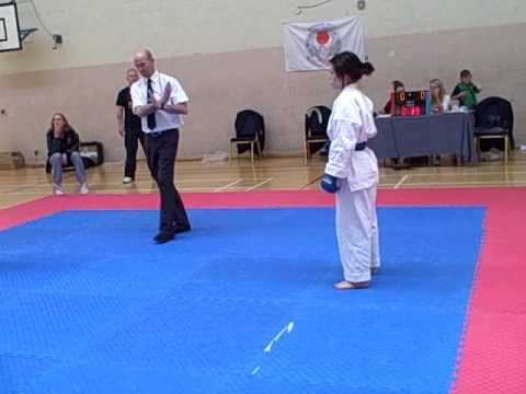 Aoife Leonard Fighting At The WIKF All Irelands, S...