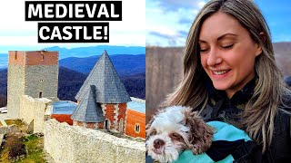 ZAGREB 🇭🇷 Medvedgrad castle hike | Vero and Justin (Croatia travel vlog video)