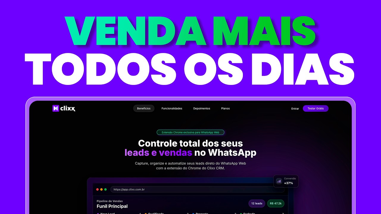 O CRM Perfeito para Consórcio, Imobiliária e Gestores de Tráfego | Simulações + Leads