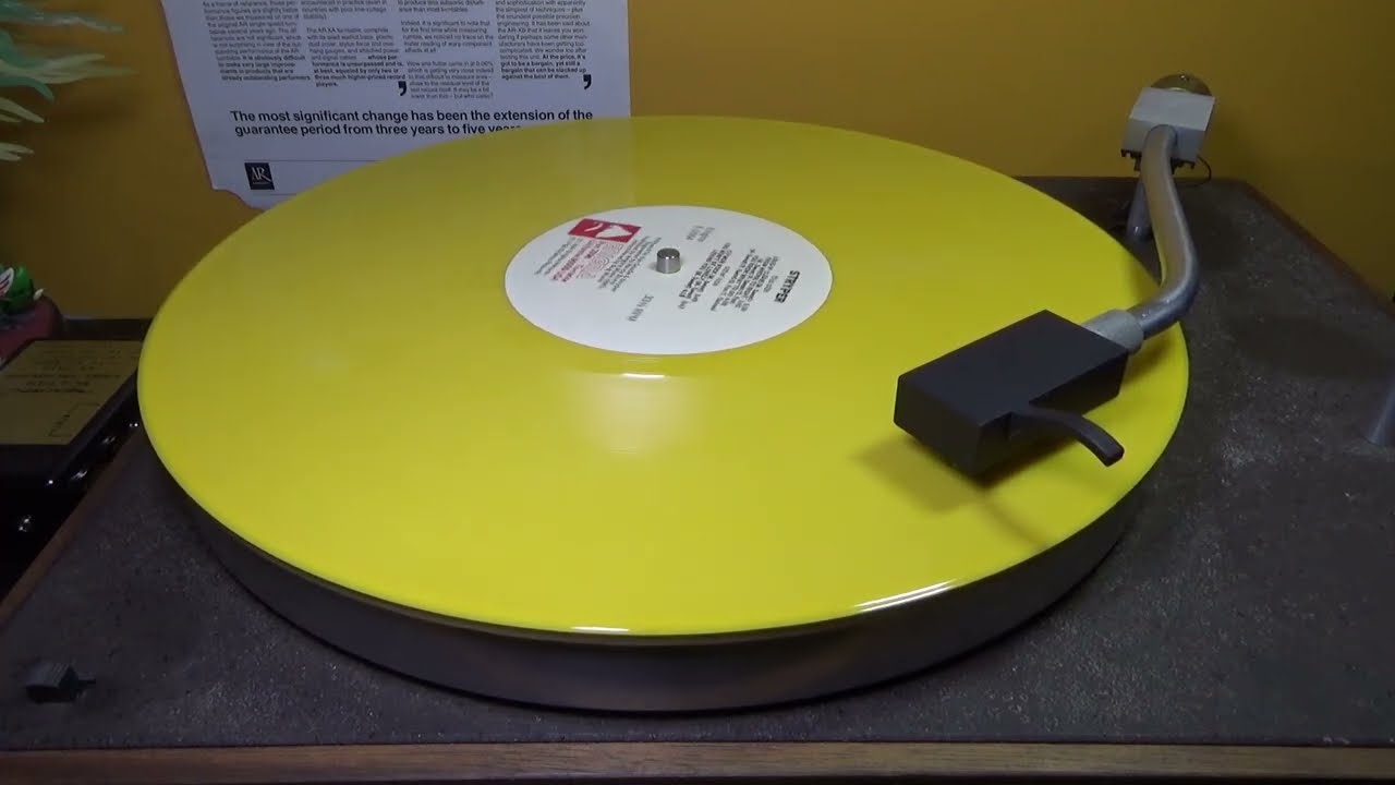 Stryper The Yellow and Black Attack Vinyl (Side A)