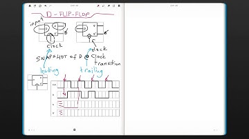 D Flip flop (EGR 190: Digital Circuits, week 9 #3)