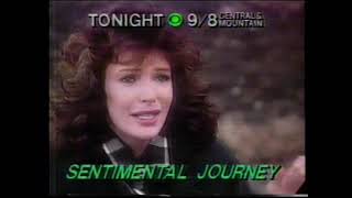 "Sentimental Journey" Promo & CBS Station ID (1987)