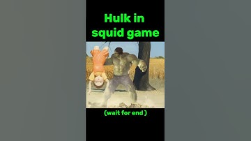 Hulk in Squid game 🤯#shorts #squidgame #squidgame2