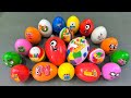Numberblocks Slime 🌈 Finding Alphablocks Rainbow Eggs Coloring! Satisfying ASMR