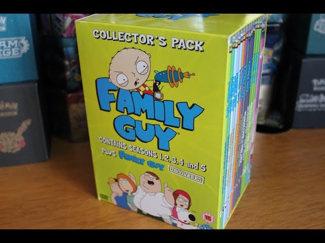 Family Guy Season 1-5 Collectors Pack Box Set - YouTube