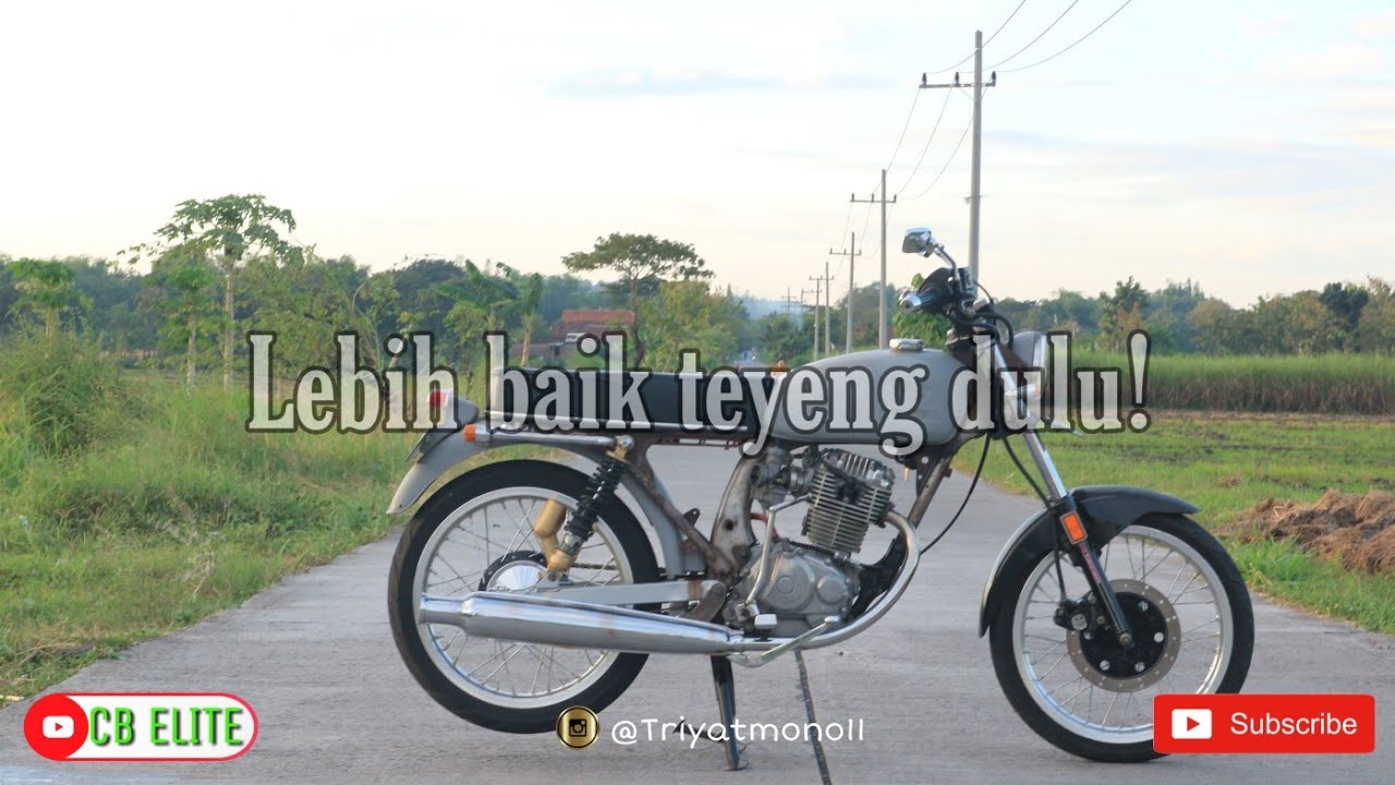 Modifikasi Cb 100 Teyeng