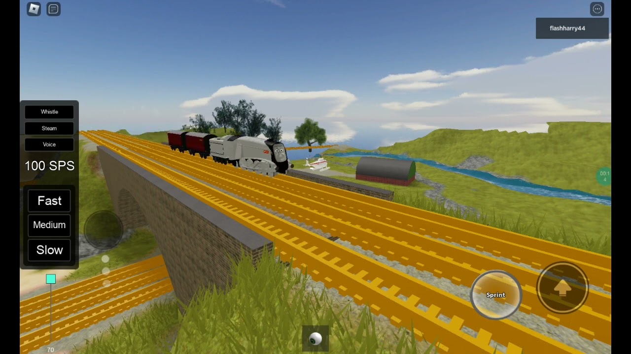 Tiny Tank Engines Remastered: Spencer racing past