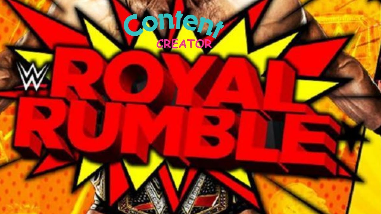 Content Creator Royal Rumble WWE 2K22 (Who is King of the Creators ...