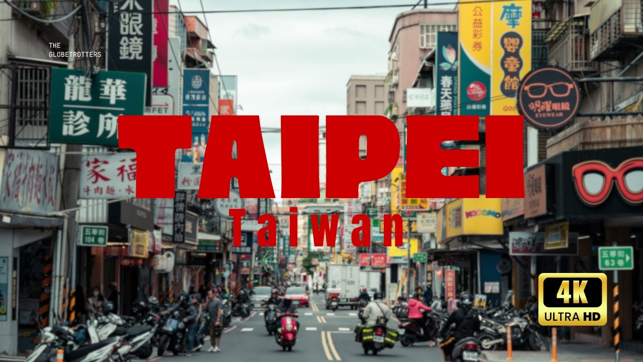 Taipei Walking Tour 4K 🇹🇼 | City Streets, Local Life & Urban Sounds (NO MUSIC)