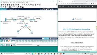 CCNA Lab: Flackbox Lab 13 – DHCP Configuration