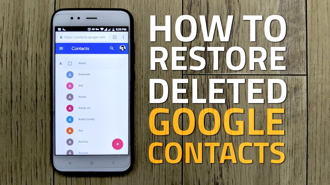 4 Ways On How To Recover Deleted Contacts From Gmail Effectively