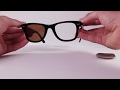 How to replace rayban original wayfarer sunglass lenses