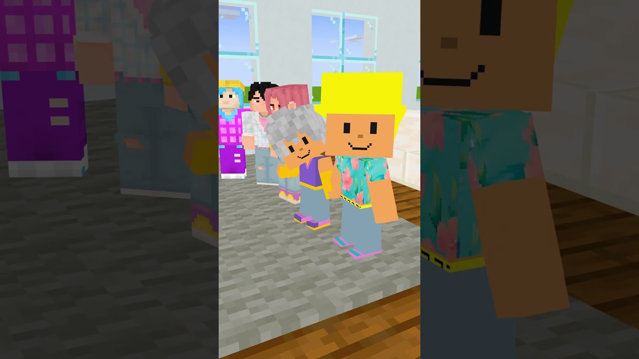 POCOYO MIRA LAS GUERRERAS K POP #shorts #minecraft  #smilingcritters  #minecraft  ​