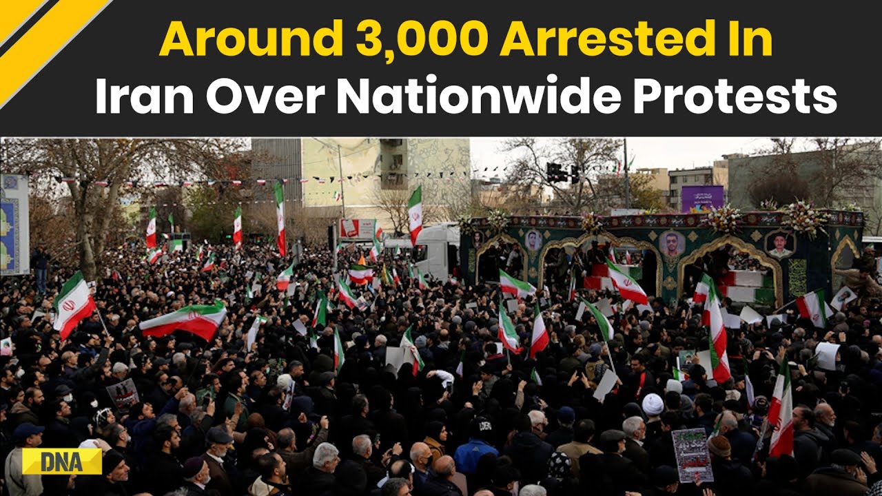 Iran Unrest: 3,000 Arrested In Iran’s Crackdown On Anti‑Government Unrest | Middle East Tensions