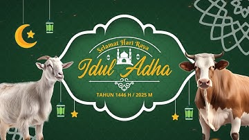 Video Ucapan Selamat Hari Raya Idul Adha 2025 M - OBON CHANEL part12