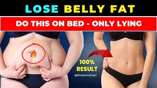 5 Min daily Workout to lose belly fat, get flat stomach & smaller waist | Fitness Routine