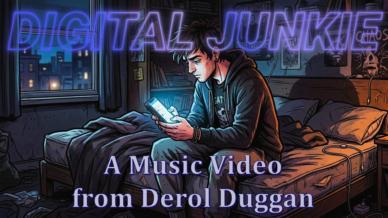 Watch Derol Duggan - Digital Junkie (Official Music Video; Made w/ Kling 3.0 & Seedance 2.0) on YouTube Watch Derol Duggan - Digital Junkie (Official Music Video; Made w/ Kling 3.0 & Seedance 2.0) on YouTube