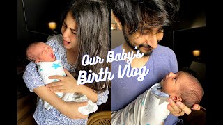 Our Baby Boy Avyuktha's Birth Vlog | Complications | Arjuna & Divya Vlogs