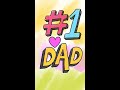 No 1 dad  shorts funwax satisfying art fathersday happyfathersday tonniartandcraft
