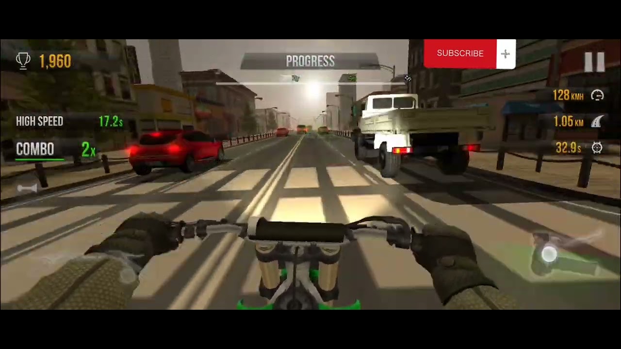 Traffic rider racing level 2||Moto racing123 ||Traffic rider level 2 ...