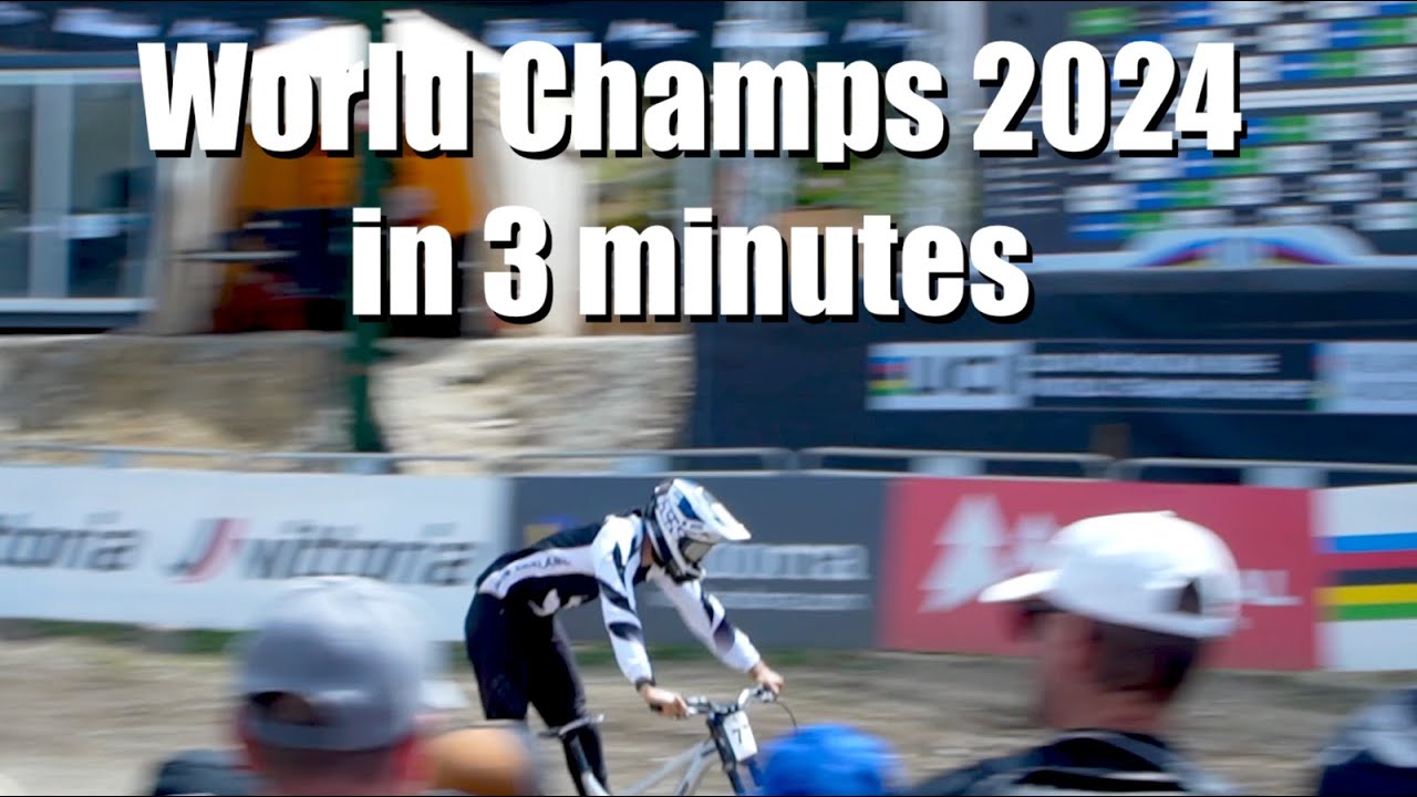 My MTB World Champs Pal Arinsal Andorra 2024  in 3 minutes