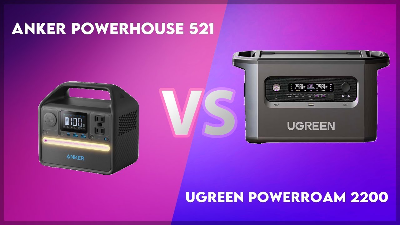 Anker PowerHouse 521 vs Ugreen PowerRoam 2200 Technical Comparison