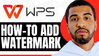 How To Add Watermark On Document In WPS Office Mobile - (Step By Step)