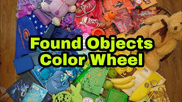 A Found Objects Color Wheel - theartproject - September 10, 2020 chad brown chad brown