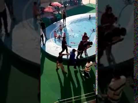 اعتداء منقذي سباحة نادي 6 اكتوبر علي عضو واسرته 