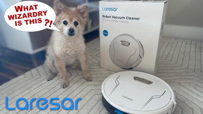 Laresar Robot Vacuum and Mop with Auto Dirt Disposal, Max 3500pa 