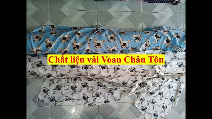 Chất liệu vải châu tôn là gì năm 2024