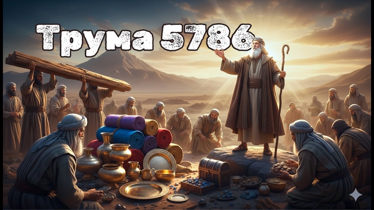 Урок по беседе Ребе  на главу Трума #1 5786