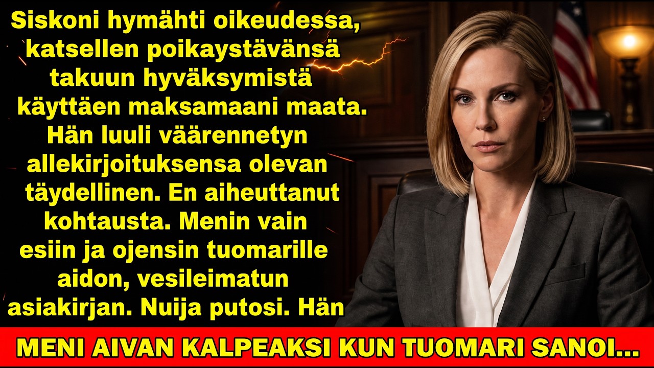 Torstai-iltana sähköpostiini kilahti ilmoitus, joka sai vereni hyytymään. Joku oli juuri pantannut 1,2 miljoonan dollarin arvoisen tonttini – ja takaajan kohdalla luki nuoremman sisareni nimi. En...