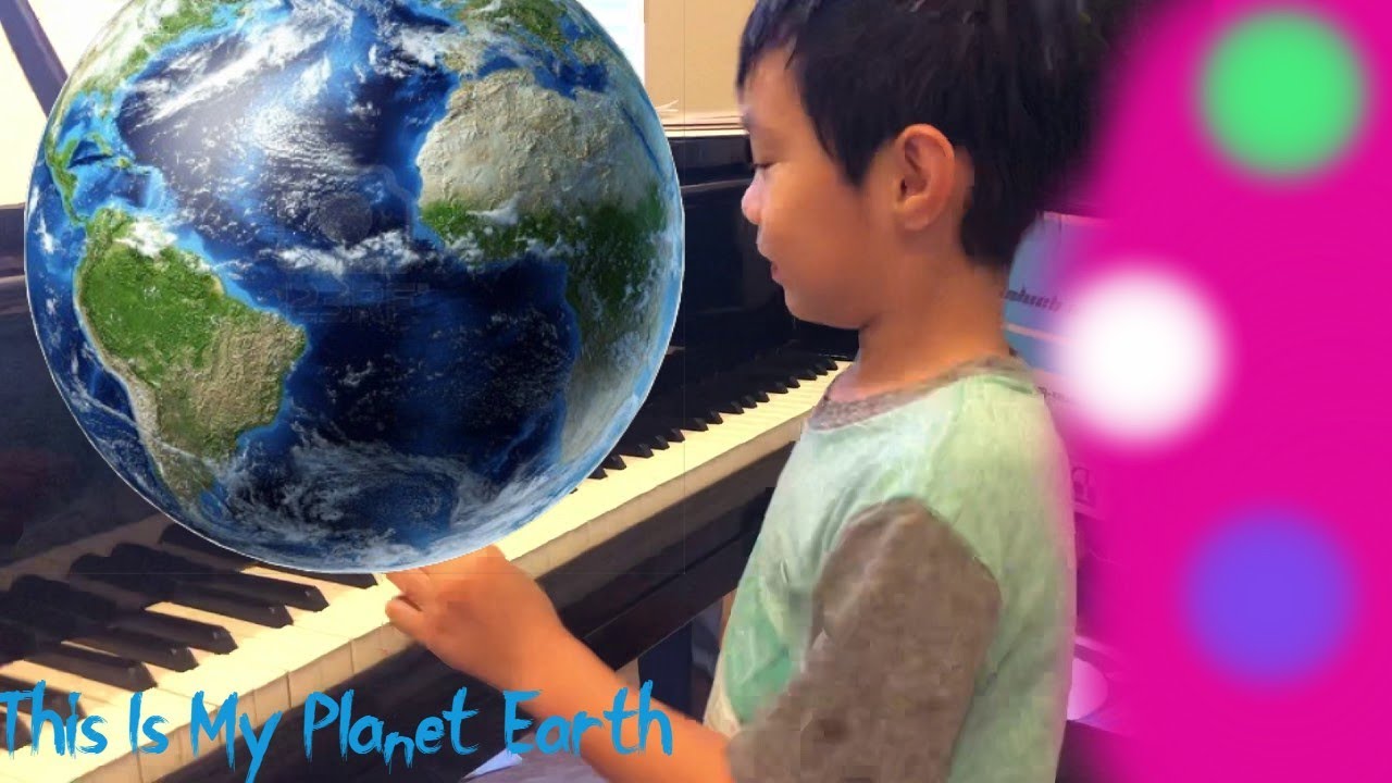 Plippi Piano Adventure This Is My Planet Earth - YouTube