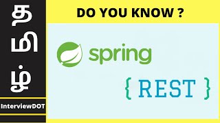 TAMIL SPRING REST API DEMO | Explain Spring REST API Demo | What is Spring REST API | InterviewDOT Wealth
