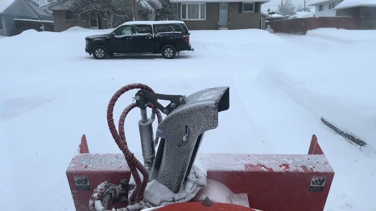 Kubota BX2380 Daily Snow Battle
