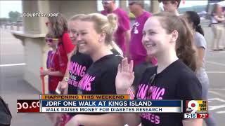 JDRF One Walk aims to raise $1 million for diabetes research