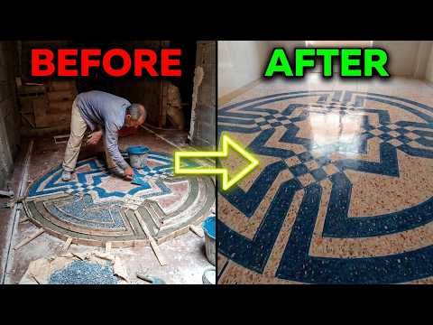 Ultimate Terrazzo Floor Preparation & Leveling Guide | From Uneven Surface to Perfect Finish