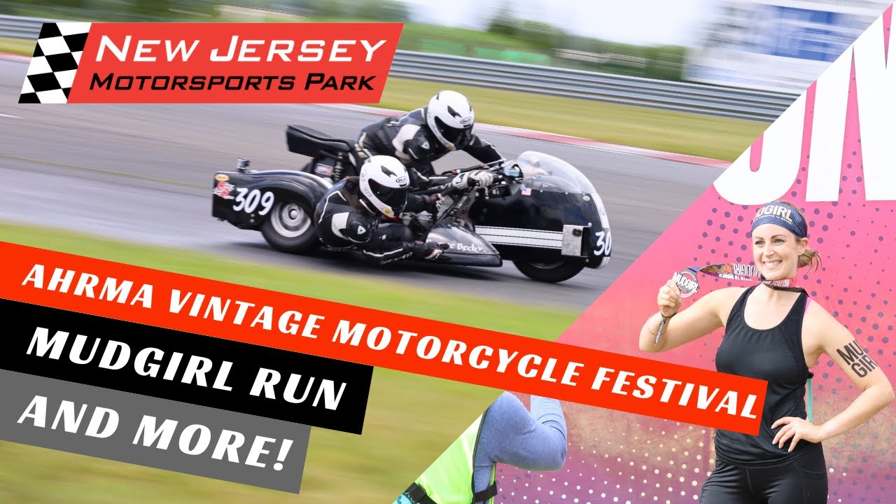NJMP AHRMA, MUDGIRL Run, NJ Mini GP, AND MORE!