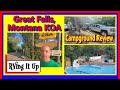 KOA Great Falls, Montana - A campground review
