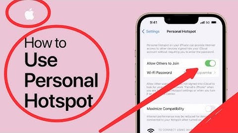 How to use Personal Hotspot on your iPhone | Apple Support